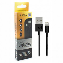 Cable USB a Lightning 1.2M Serie Gold Biwond