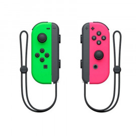 Joy-Con Set Izqda/Derecha Verde/Rosa Neon Nintendo Switch