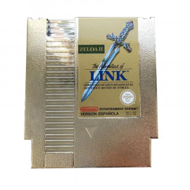Zelda II The Adventure of Link Cartucho Dorado NES