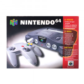 Nintendo 64 + Mando Negra A